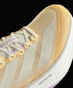 Adidas Women's Adizero Boston 13 Ice Tangerine/Ice Gold Metal/Ice Lavender