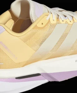 Adidas Women's Adizero Boston 13 Ice Tangerine/Ice Gold Metal/Ice Lavender