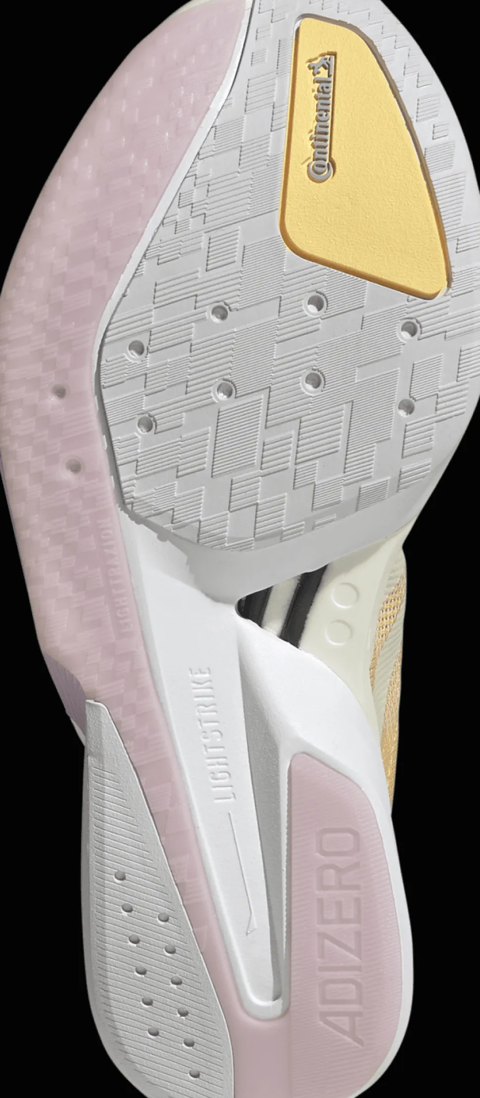 Adidas Women's Adizero Boston 13 Ice Tangerine/Ice Gold Metal/Ice Lavender