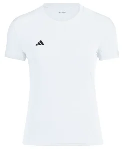Adidas Women's Adizero E Tee White