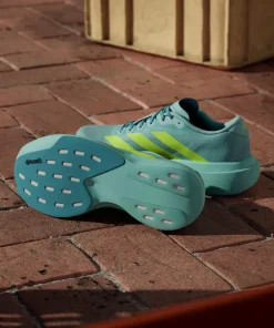 Adidas Women's Adizero Evo SL Semi flash aqua/Lucid lemon/Mint ton
