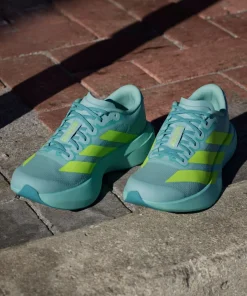 Adidas Women's Adizero Evo SL Semi flash aqua/Lucid lemon/Mint ton