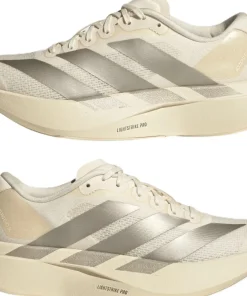 Adidas Women's Adizero Evo SL Wonder White/Cyber Metallic/Warm Vanilla