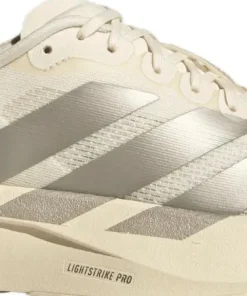 Adidas Women's Adizero Evo SL Wonder White/Cyber Metallic/Warm Vanilla