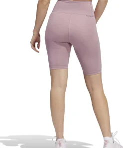 Adidas Women's Optime Training Bike Short Tights Magiv Mauve