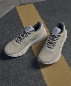 Adidas Women's Supernova Stride Move for the Planet Shoes Crystal Sand/Green Spark/Preloved Fig