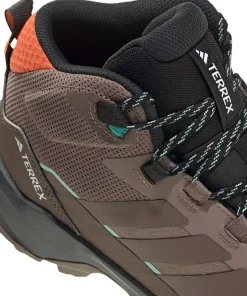 Adidas Women's Terrex Skychaser Ax5 Mid Gore-Tex Trace Brown/Earth Strata/Semi Impact Orange