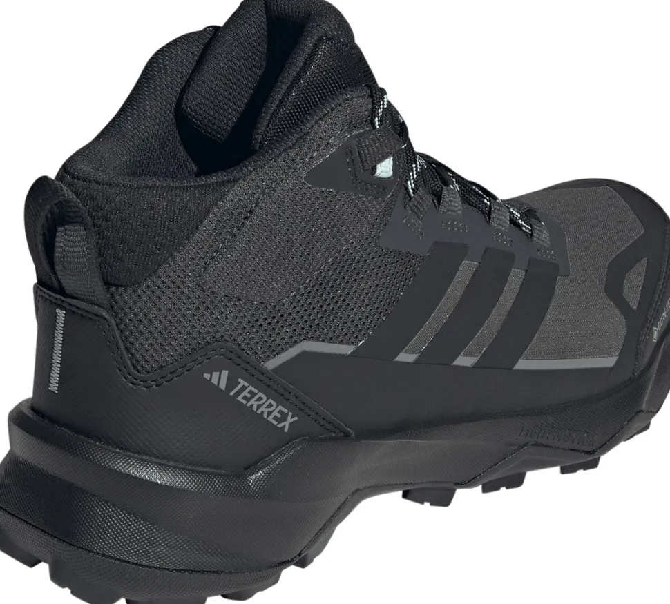 Adidas Women's Terrex Skychaser Ax5 Mid Gore-Tex Carbon/Core Black/Semi Flash Aqua