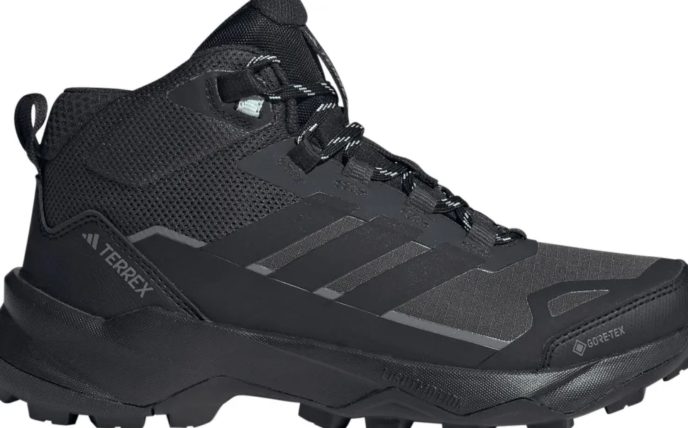 Adidas Women's Terrex Skychaser Ax5 Mid Gore-Tex Carbon/Core Black/Semi Flash Aqua