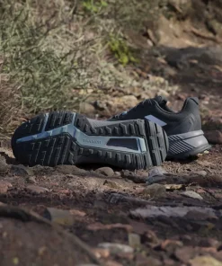 Adidas Women's Terrex Soulstride RAIN.RDY Trail Running Shoes Core Black/Crystal White/Grey Four