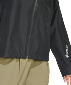 Adidas Women's Terrex Techrock 3L Gore-Tex Performance Jacket Black