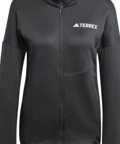 Adidas Women's Terrex Xperior Climawarm Light Fleece Jacket Black