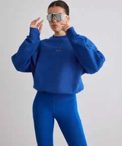 Aim'n Women's Le Run Running Sweatshirt Azure