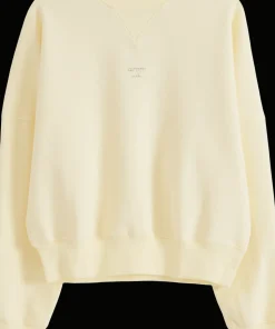 Aim'n Women's Le Run Running Sweatshirt Lemon White