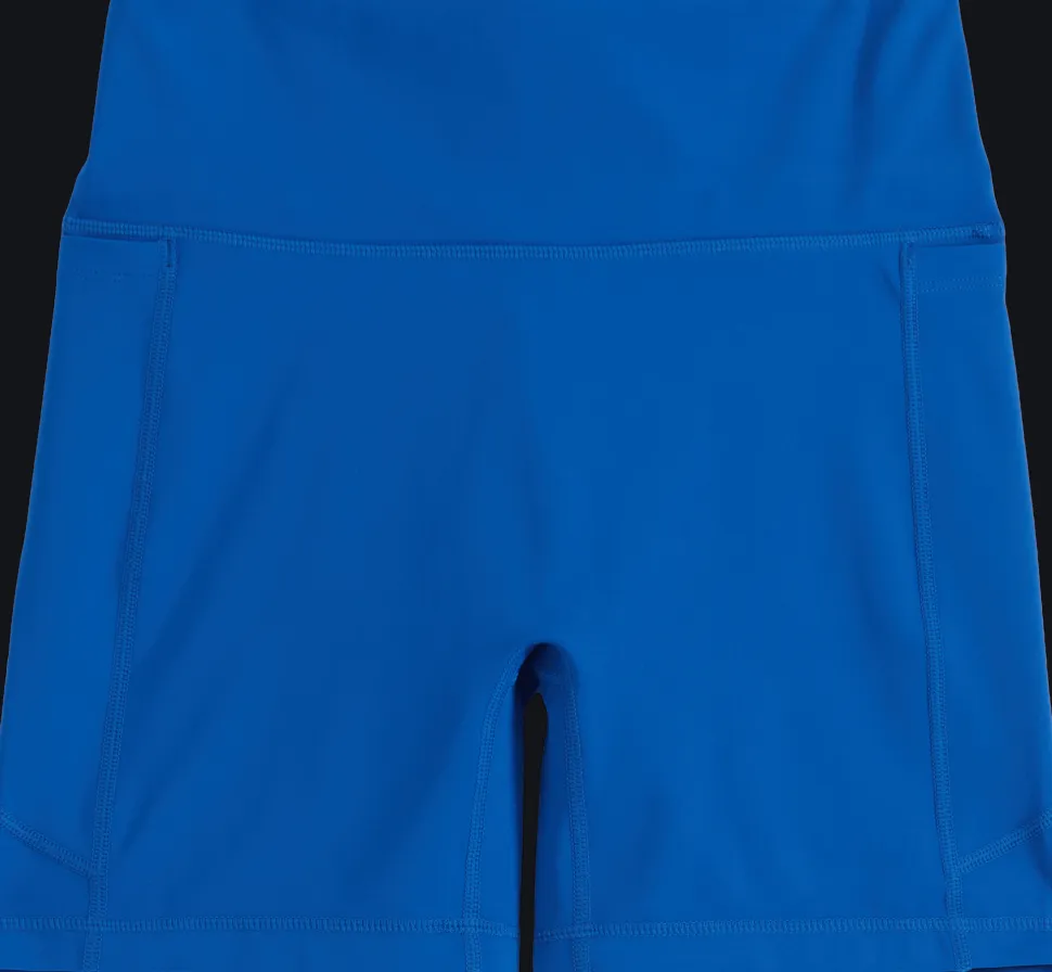 Aim'n Women's Running Midi Biker Shorts Azure