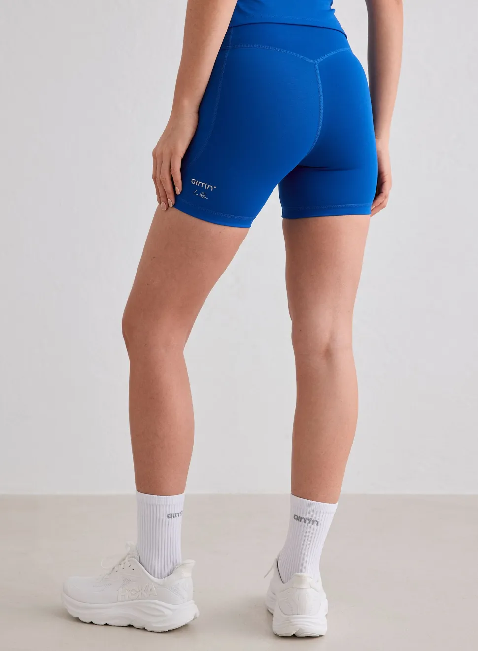 Aim'n Women's Running Midi Biker Shorts Azure