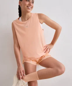 Aim'n Women's Seamless Running Top Peach