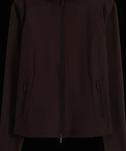 Aim'n Women's Sense Zip Jacket Chocolate