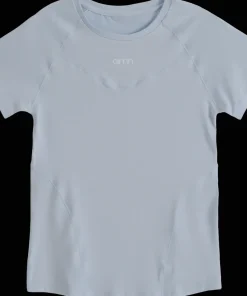 Aim'n Women's Soft Basic Short Sleeve Aura