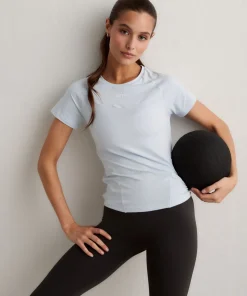 Aim'n Women's Soft Basic Short Sleeve Aura