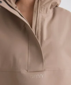 Aim'n Women's Waterproof Oversized Anorak Espresso