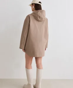 Aim'n Women's Waterproof Oversized Anorak Espresso