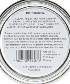 Alfa Alfa Leather Wax NoColour