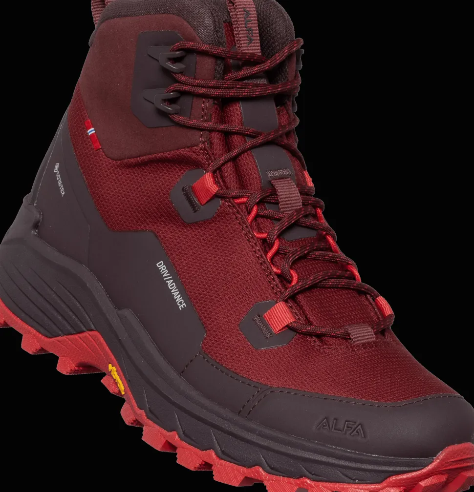 Alfa Women's Driv Advance GORE-TEX Port Red