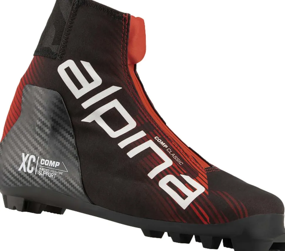 Alpina Unisex Comp Classic Black/Red