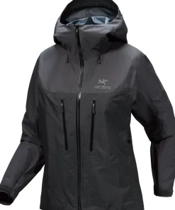 Arc'teryx Women's Alpha Jacket Graphite / Black