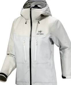 Arc'teryx Women's Alpha Jacket Sea Salt / Arctic Silk