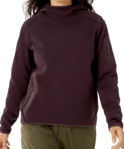 Arc'teryx Womens Covert Pullover Hoody Phantasm Heather