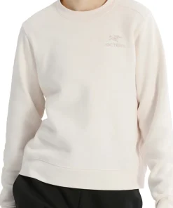 Arc'teryx Women's Emblem Fleece Crew Arctic Silk