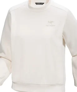 Arc'teryx Women's Emblem Fleece Crew Arctic Silk