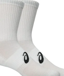 Asics 6 Pack Crew Sock Brilliant White