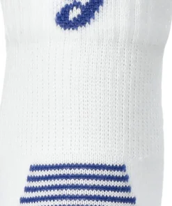 Asics 2 Pack Cushioned Run Quarter Sock Performance Black/Brilliant White