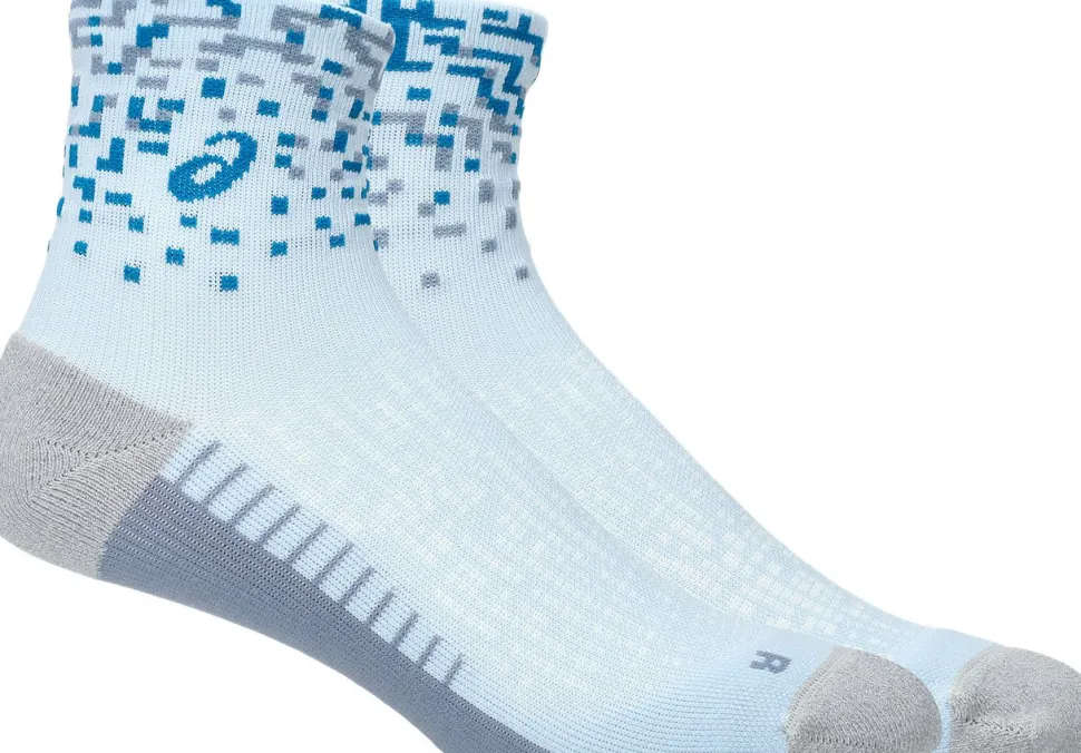 Asics Performance Run Sock Quarter Arctic Blue/Aegean Blue/Grey Blue