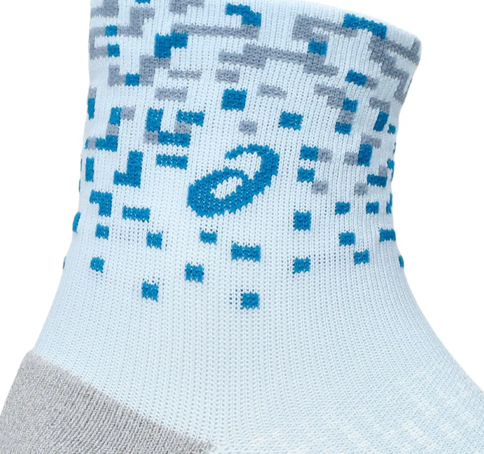Asics Performance Run Sock Quarter Arctic Blue/Aegean Blue/Grey Blue