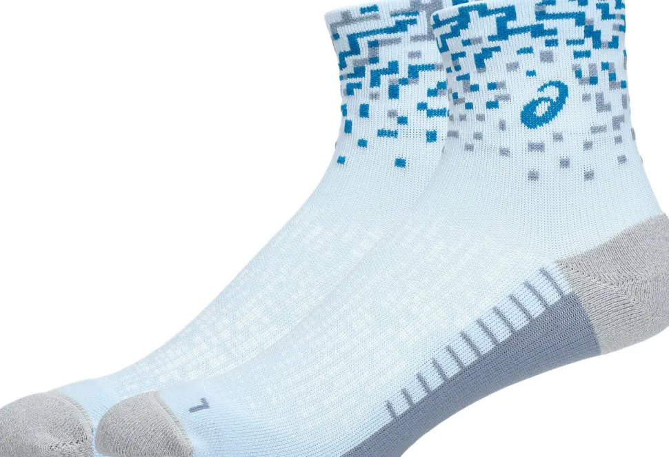 Asics Performance Run Sock Quarter Arctic Blue/Aegean Blue/Grey Blue