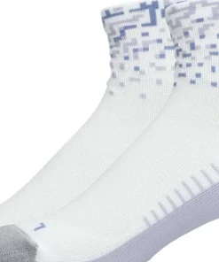 Asics Performance Run Sock Quarter Brilliant White/Lilac Hint/Bluebell