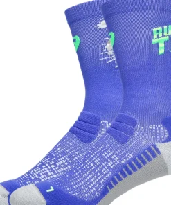 Asics Performance Run Sock Crew Cobalt Burst/Vital Green