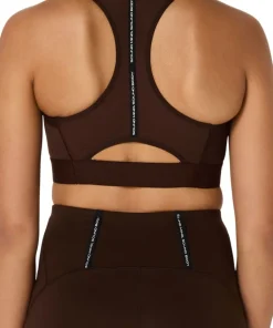 Asics Road Compression Bra Coffee