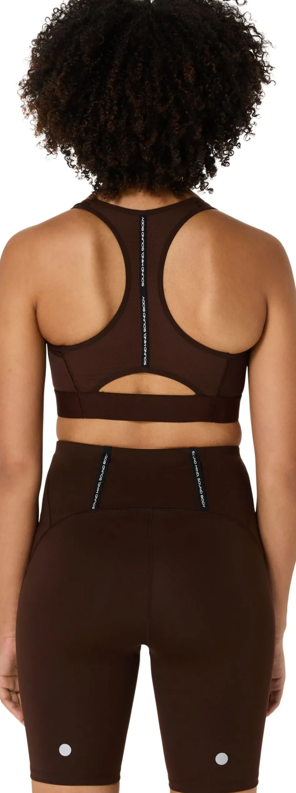 Asics Road Compression Bra Coffee