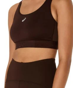 Asics Road Compression Bra Coffee