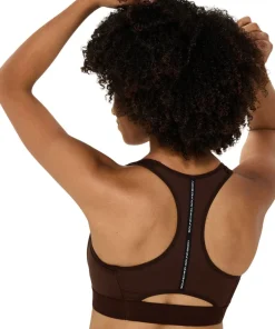 Asics Road Compression Bra Coffee