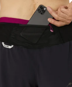 Asics Women's Fujitrail 2-N-1 Short Performance Black/Blackberry