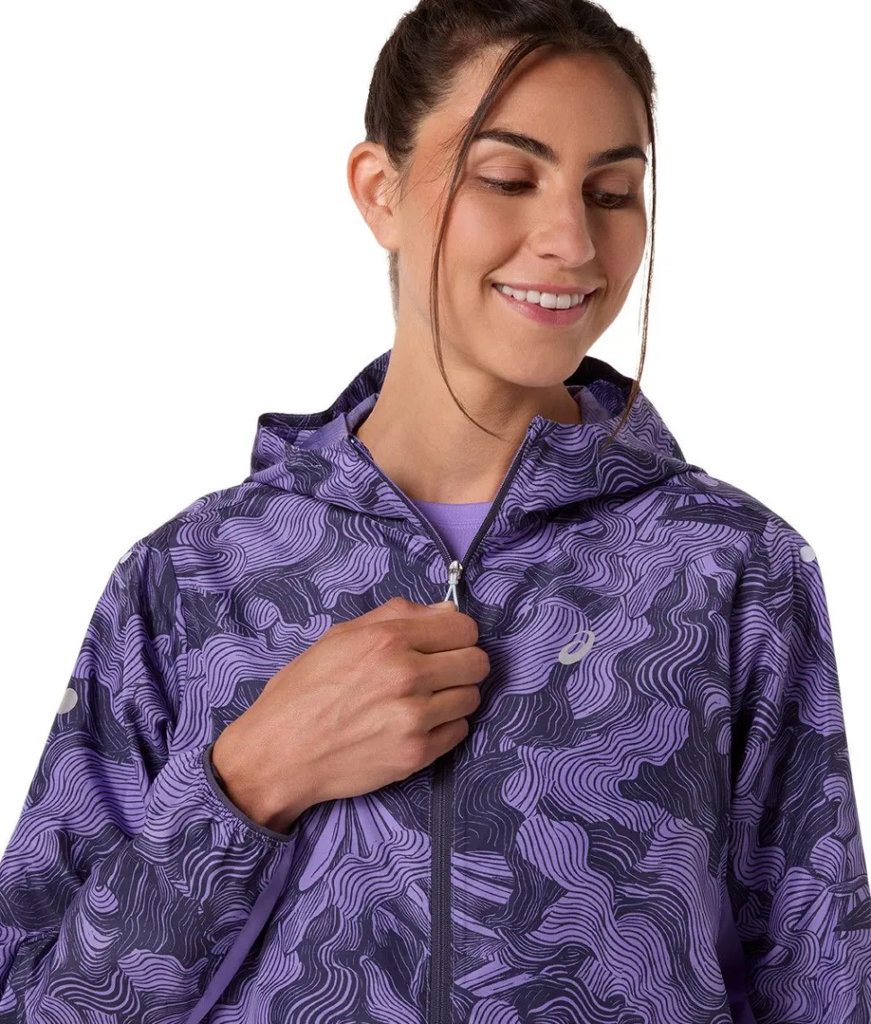 Asics Women's Fujitrail Packable Jacket Amethyst