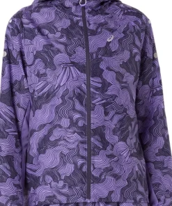 Asics Women's Fujitrail Packable Jacket Amethyst