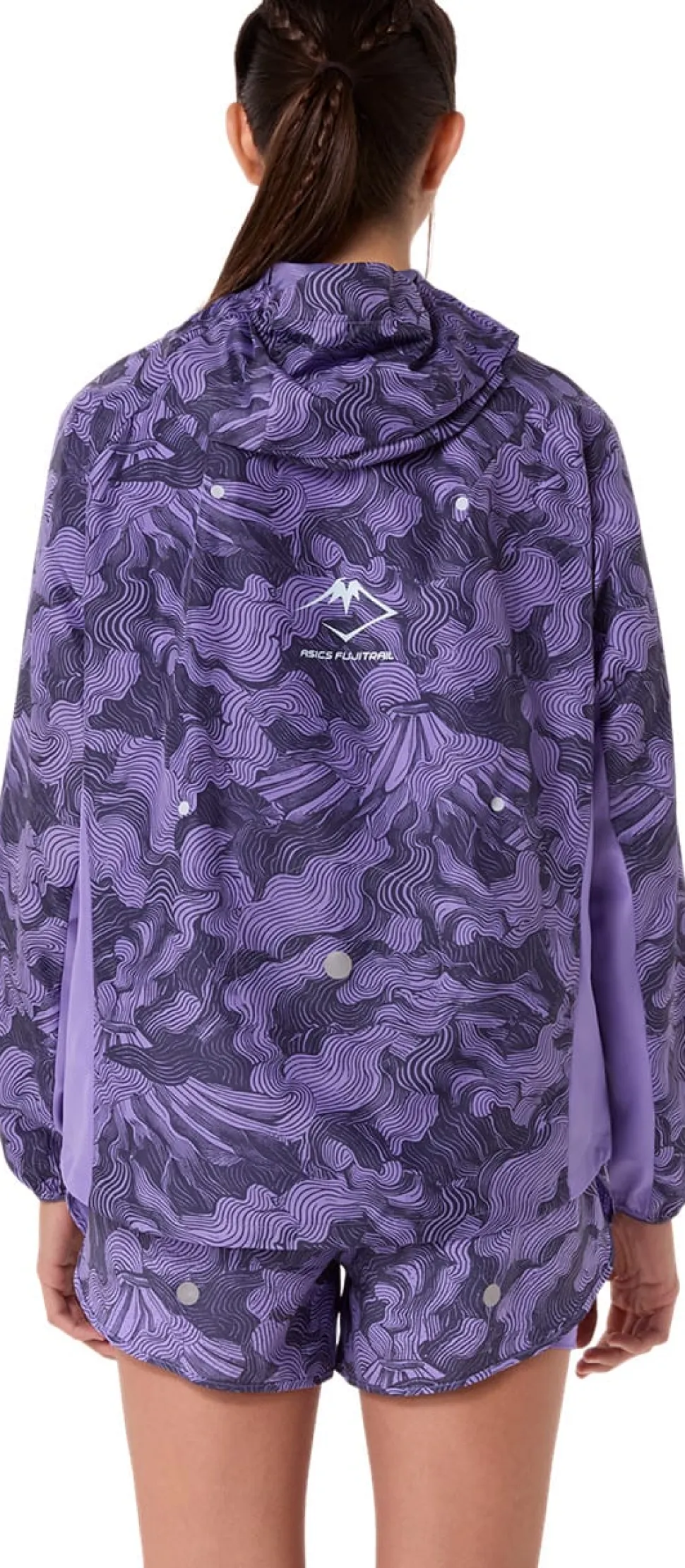 Asics Women's Fujitrail Packable Jacket Amethyst