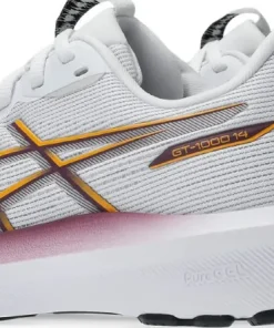 Asics Women's GT-1000 14 White/Yamabuki